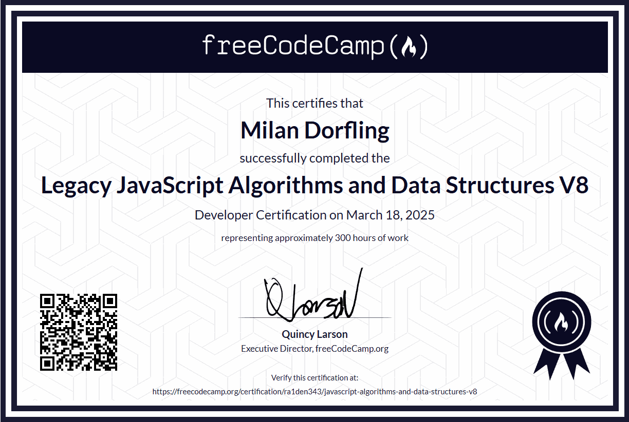 JavaScript Algorithms and Data Structures