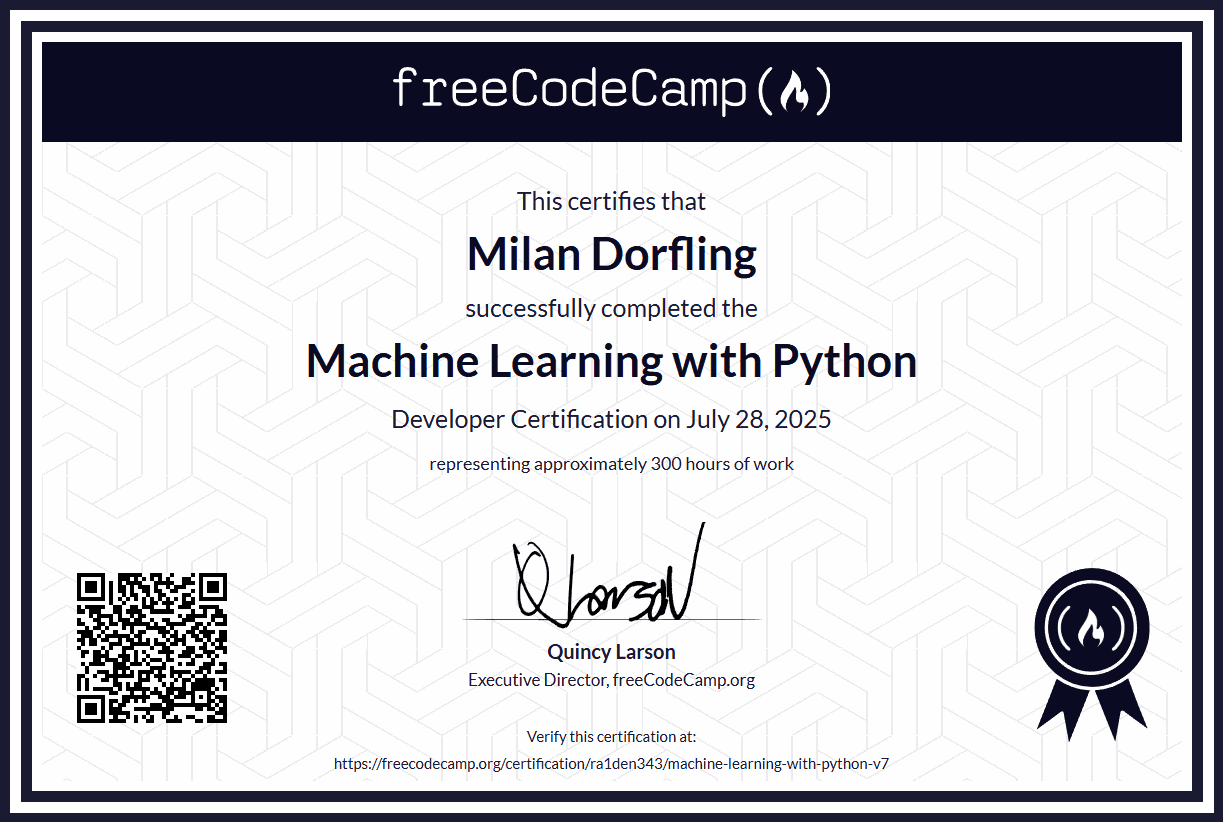 Machine Learning with Python